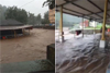 Kukke Subrahmanya: Heavy rain floods Darpana Theertha, water reaches temple entrance